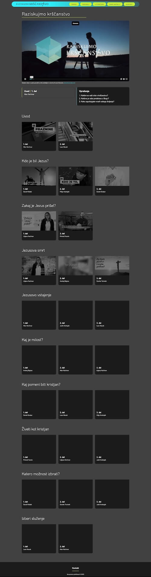 Reference Raziskujmo Krscanstvo